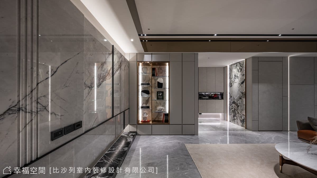 空間次序有亮點 現代奢華精緻美宅|現代奢華風|81坪