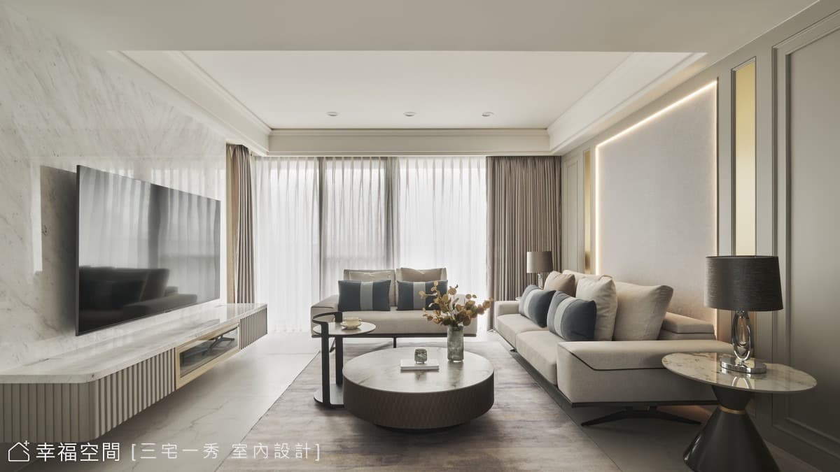 天使總監為家族打造雙風格-父母家│新美式電動機能宅│40坪