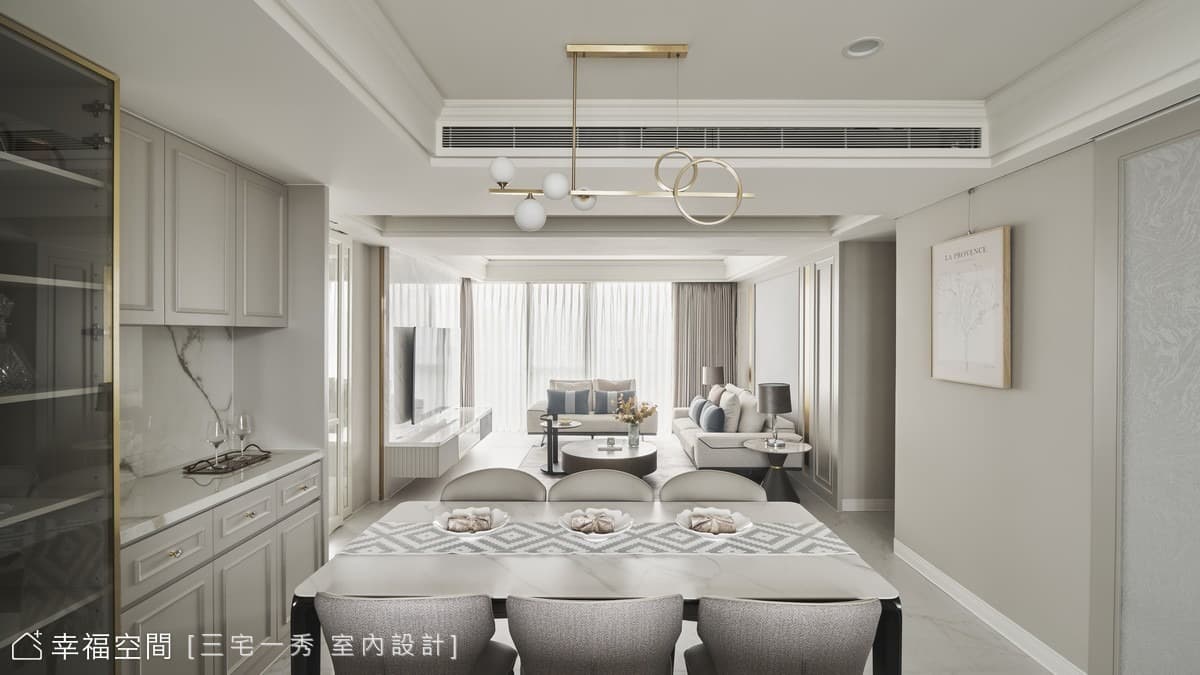 天使總監為家族打造雙風格-父母家│新美式電動機能宅│40坪