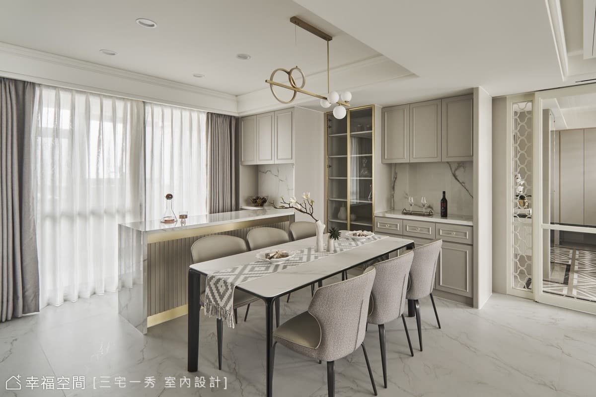 天使總監為家族打造雙風格-父母家│新美式電動機能宅│40坪