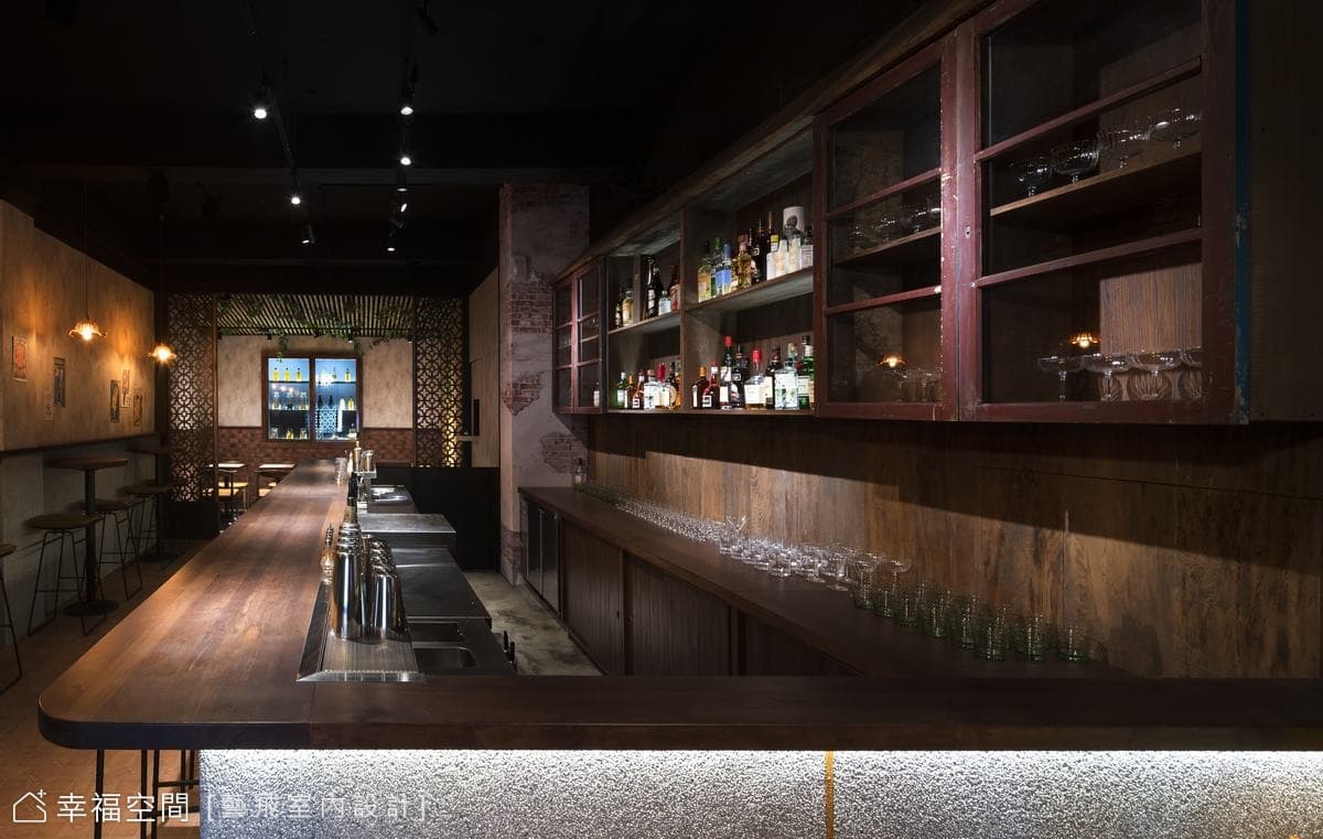 IMBIBE餐酒館|台式懷舊風格|26坪