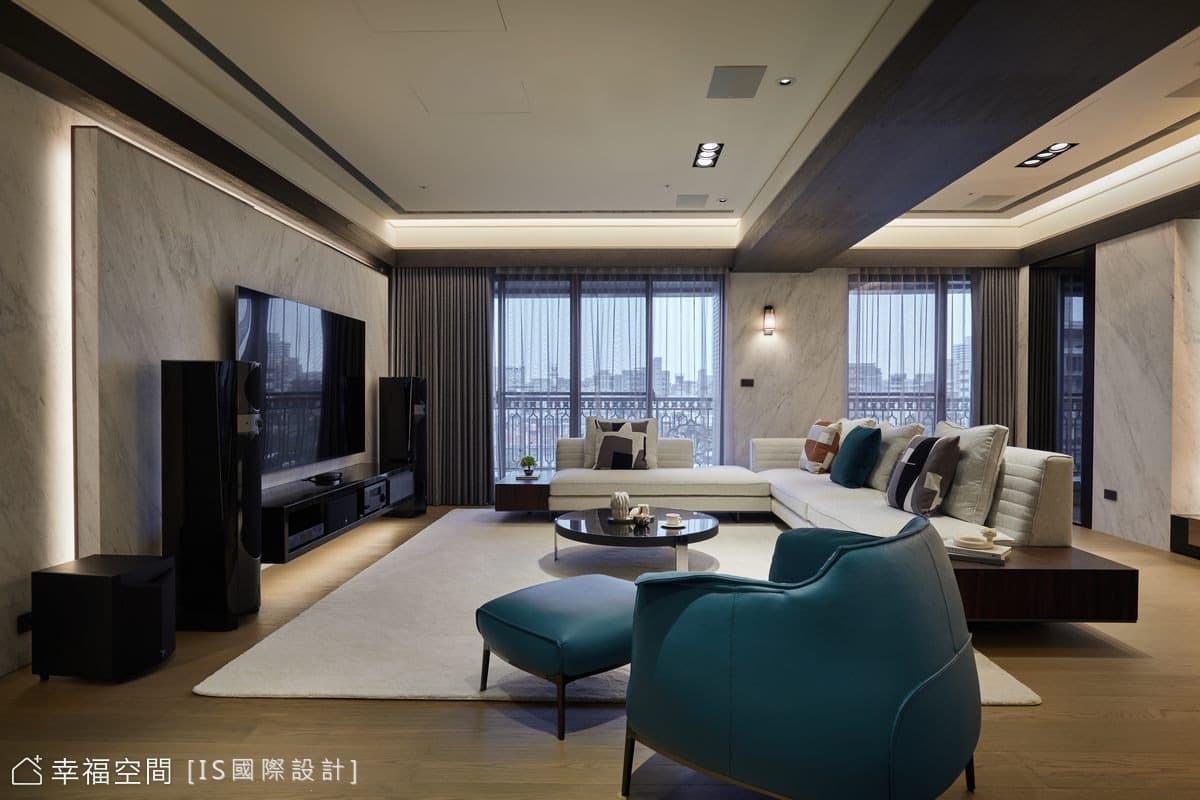屋主信任成就一切 退休住好宅│現代奢華風│54坪