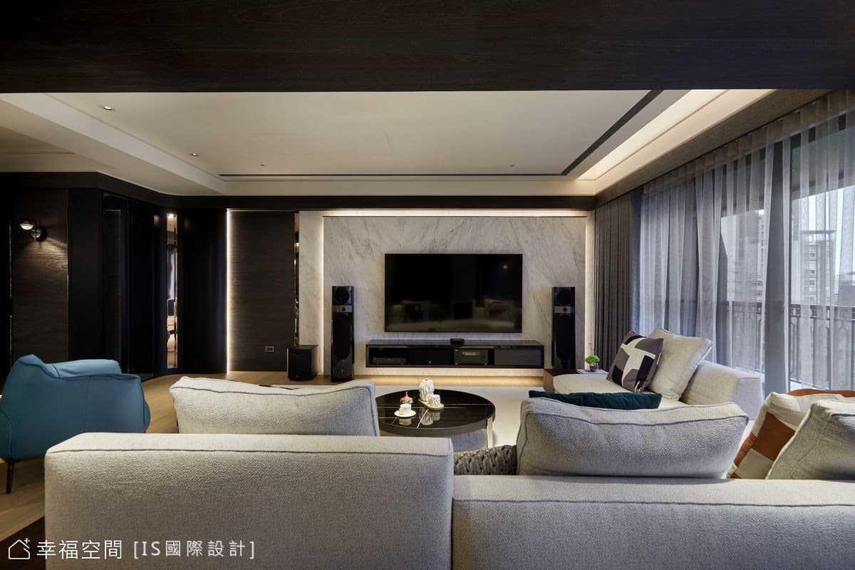 屋主信任成就一切 退休住好宅│現代奢華風│54坪