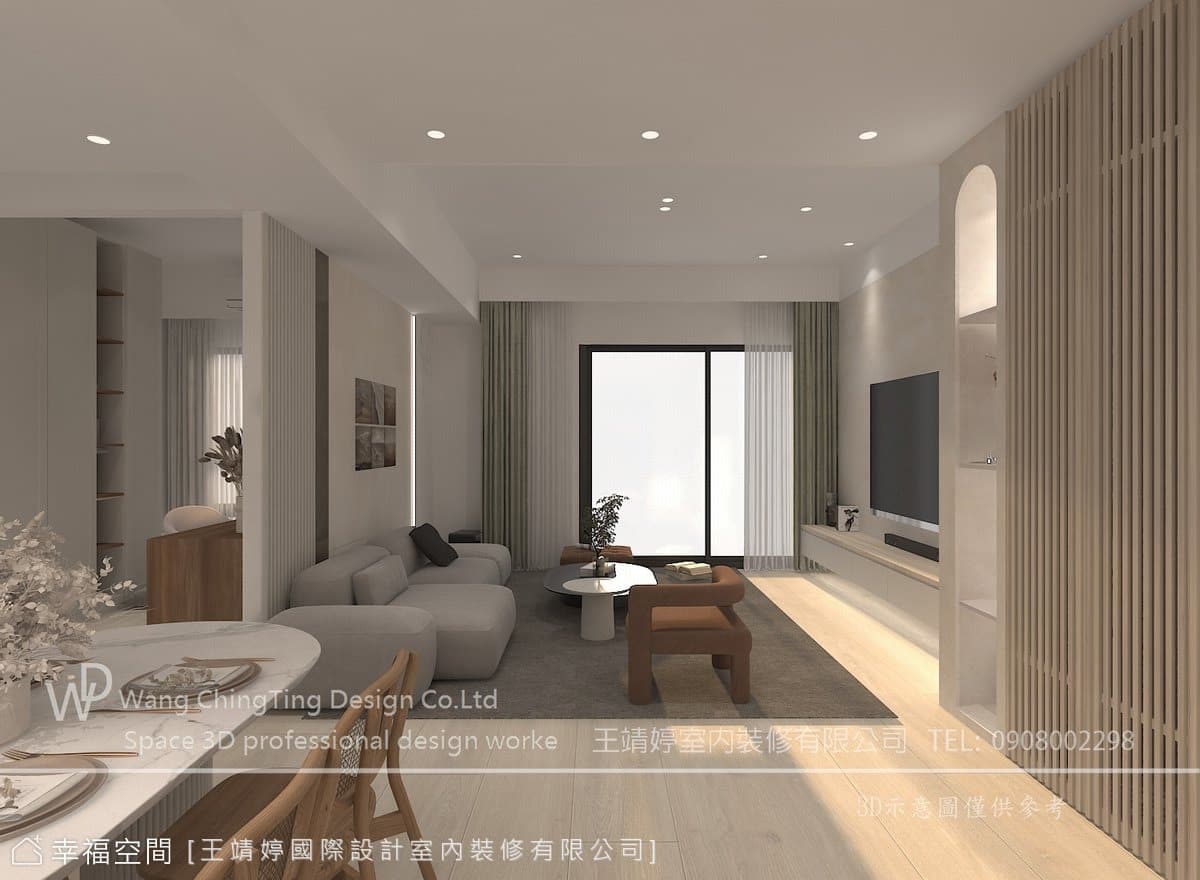 惠宇國美奚公館│侘寂風│28坪