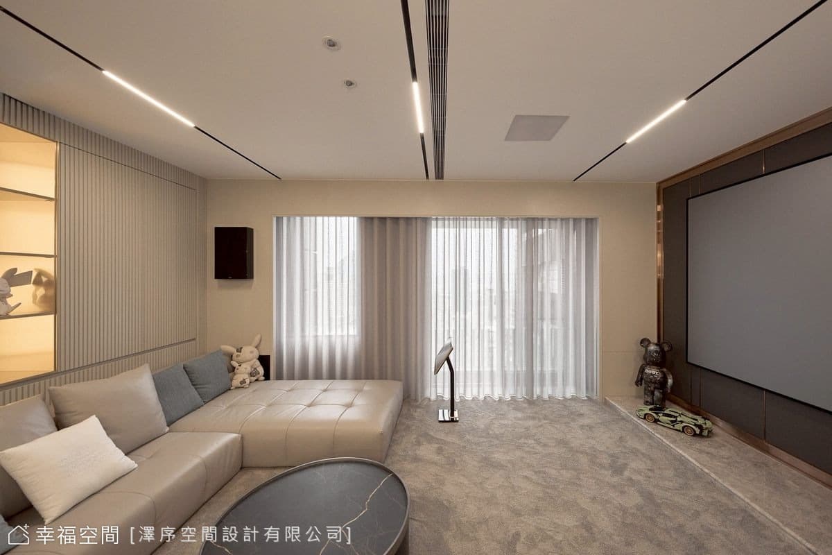 極致品味樓中樓 榮獲國際設計大獎│現代風│260坪
