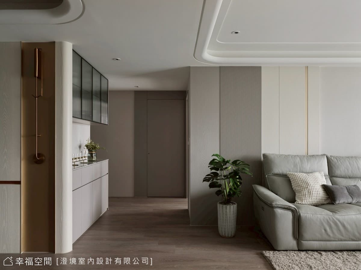 輕綻安謐光景 雅緻現代精品寓所│43坪