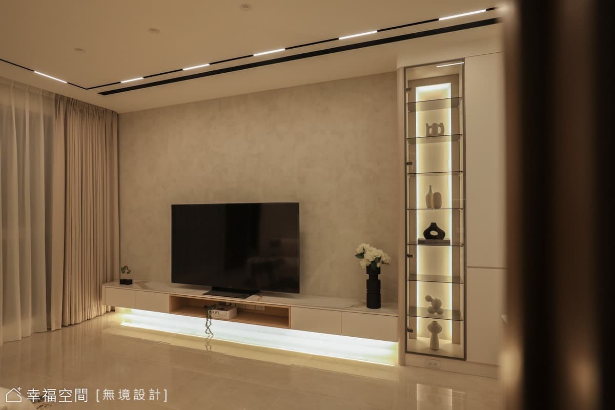 映白．隱奢溫潤的現代寓所│27坪