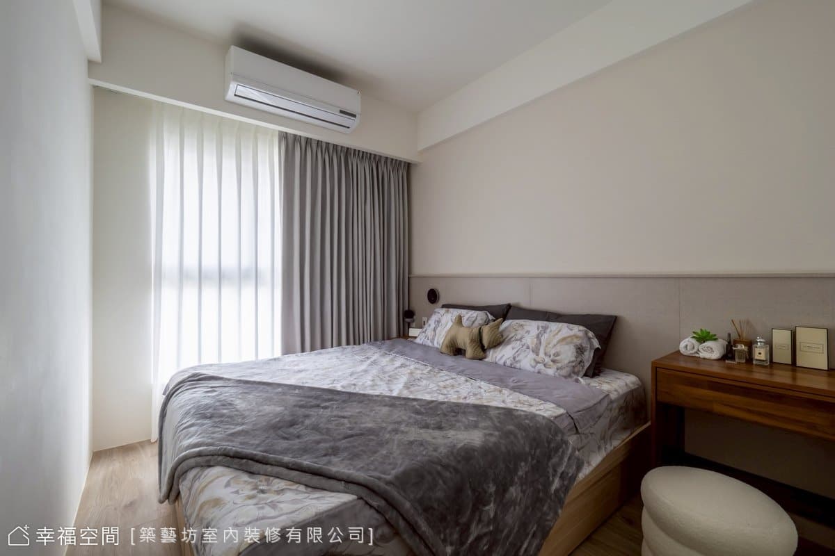 極簡手法擘劃輕盈舒心暖宅│現代風│24坪