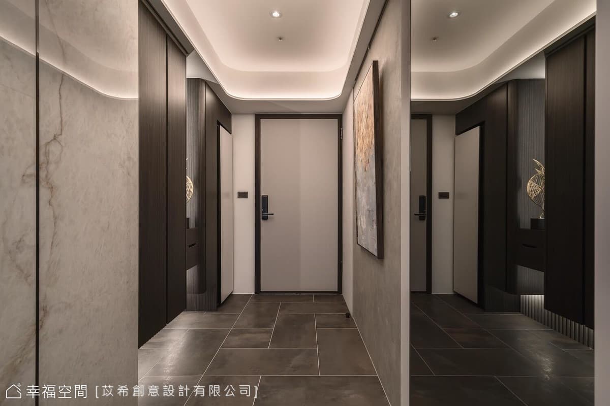柔暖伏流｜現代風｜61坪