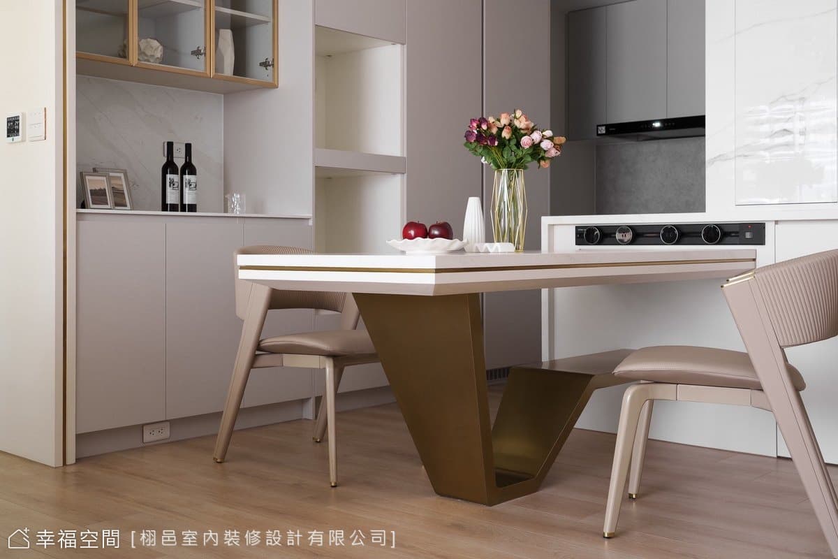 現代輕奢語彙 烘托簡約雋永家景│30坪