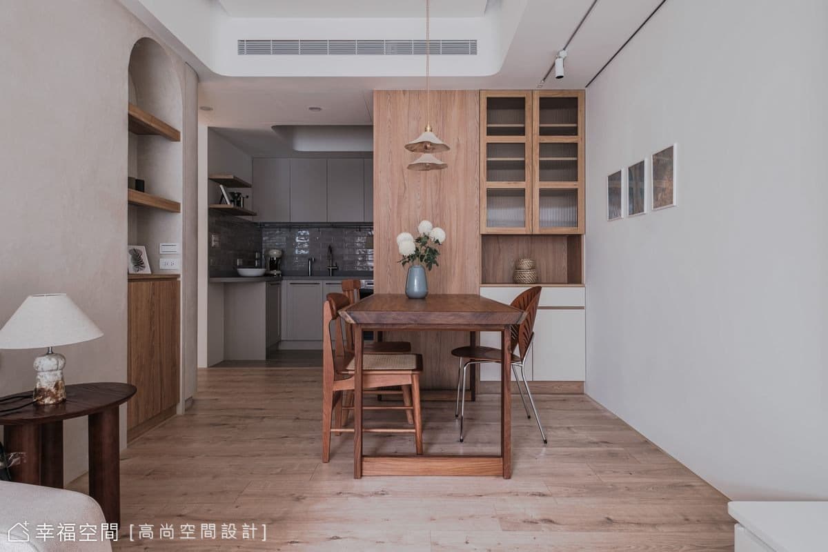 洄瀾綠洲│現代侘寂風│18坪