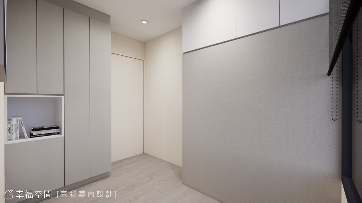 沉穩現代風 勾勒簡約生活感│26坪