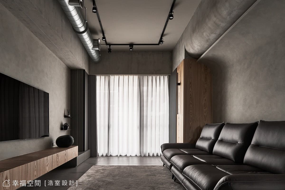 Loft。間奏｜工業侘寂風｜35坪