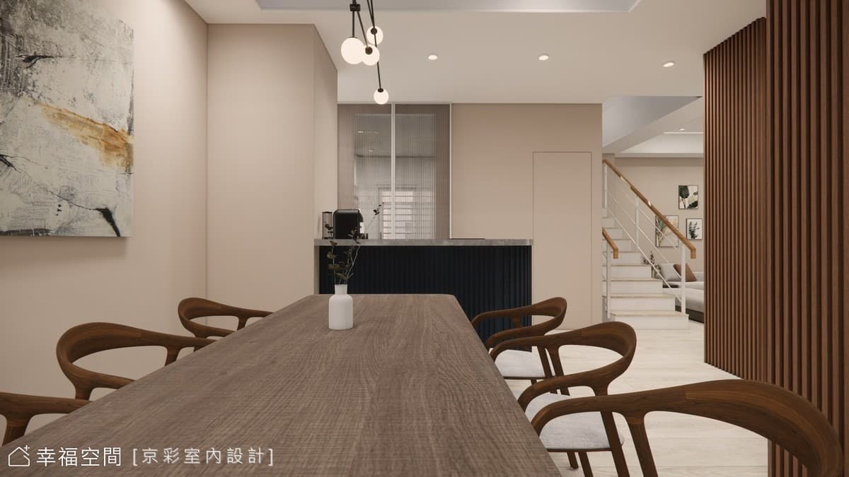 為生活挹注暖色調輕日常│現代風│70坪