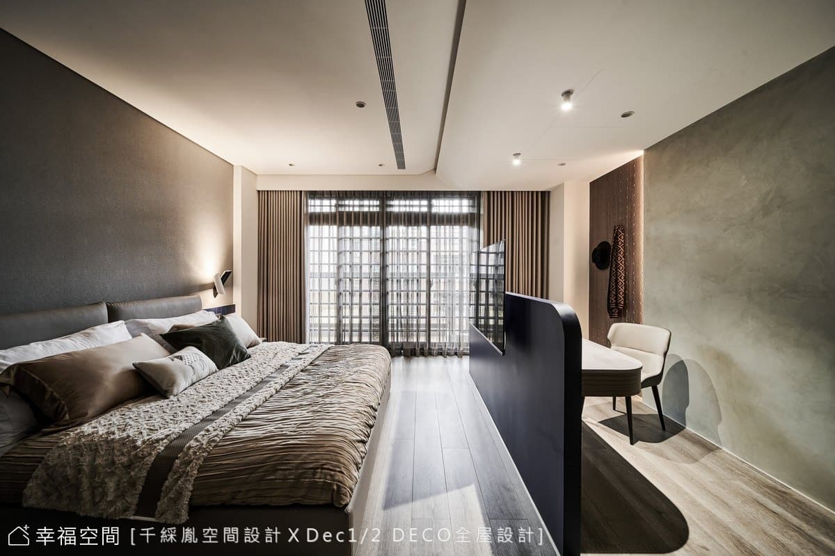 內斂中見沉穩風尚居家│現代風│55坪