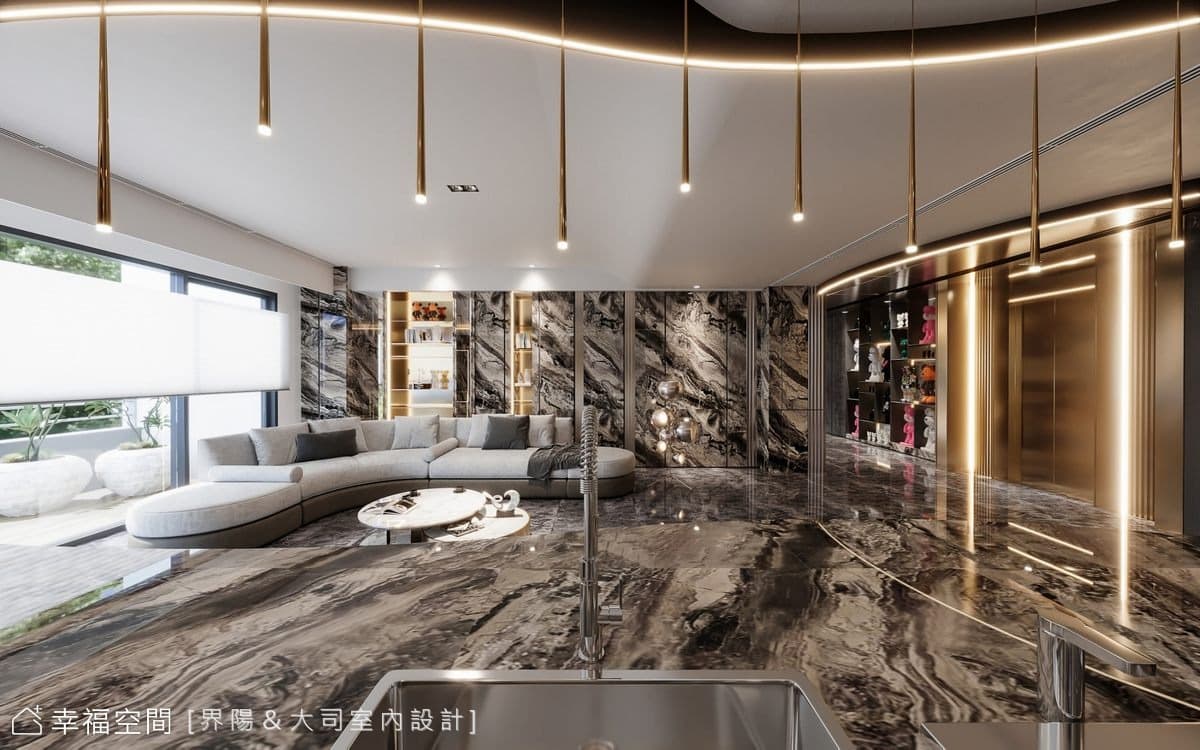 台中自地自蓋自建宅｜現代奢華前衛風｜1000坪