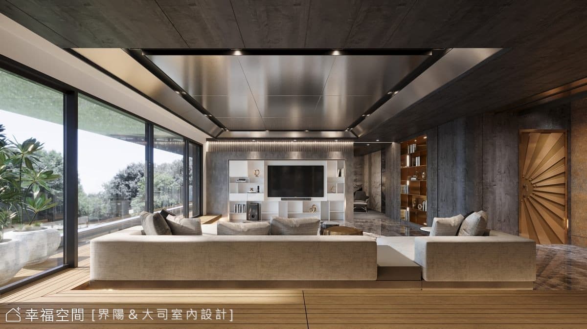 台中自地自蓋自建宅｜現代奢華前衛風｜1000坪