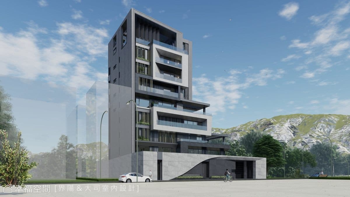 台中自地自蓋自建宅｜現代奢華前衛風｜1000坪
