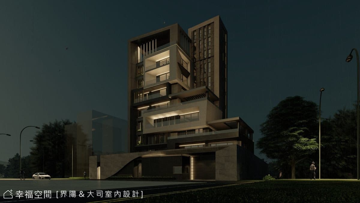 台中自地自蓋自建宅｜現代奢華前衛風｜1000坪