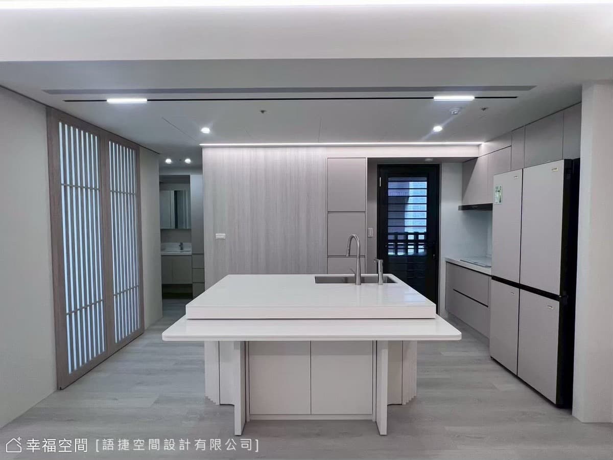 柔植韓系簡約元素 打造最放鬆的生活感居家│現代風│22坪