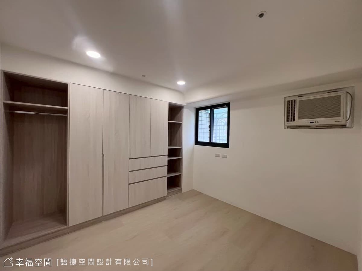 敞朗空間尺度 打造舒心現代簡約寓所│30坪