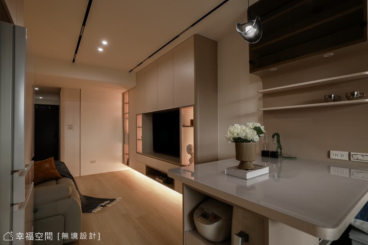 序韻｜有序線條與韻律交錯，鋪陳自在日常｜北歐現代風｜16坪