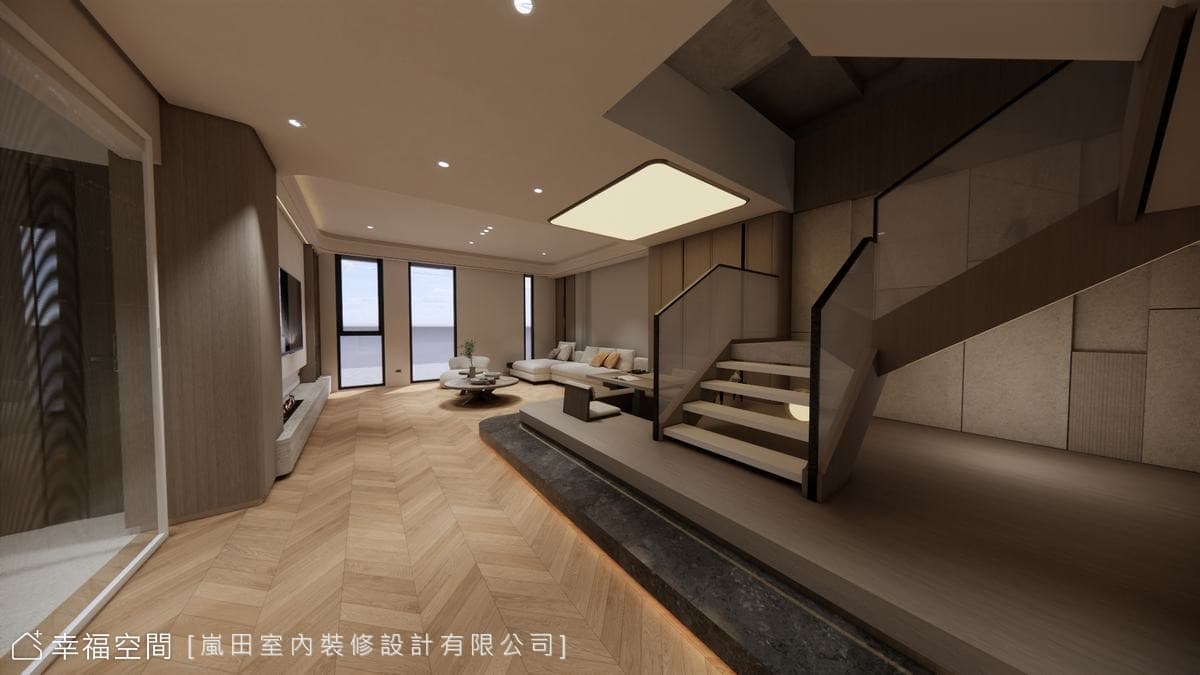 溫潤恬和 暄暖雅居｜混搭風｜122坪