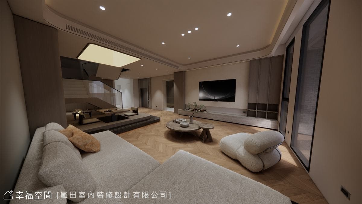 溫潤恬和 暄暖雅居｜混搭風｜122坪