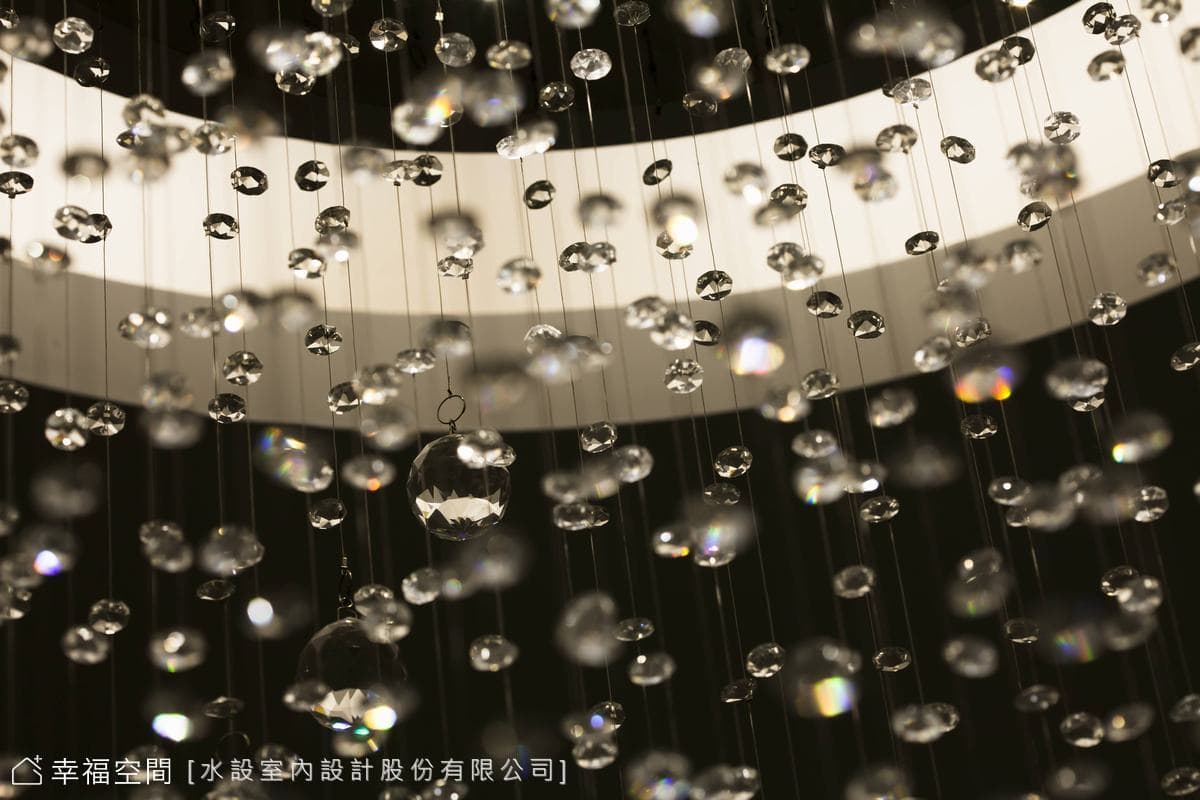 水晶燈細節