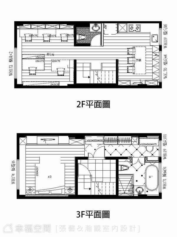 2F-3F平面圖