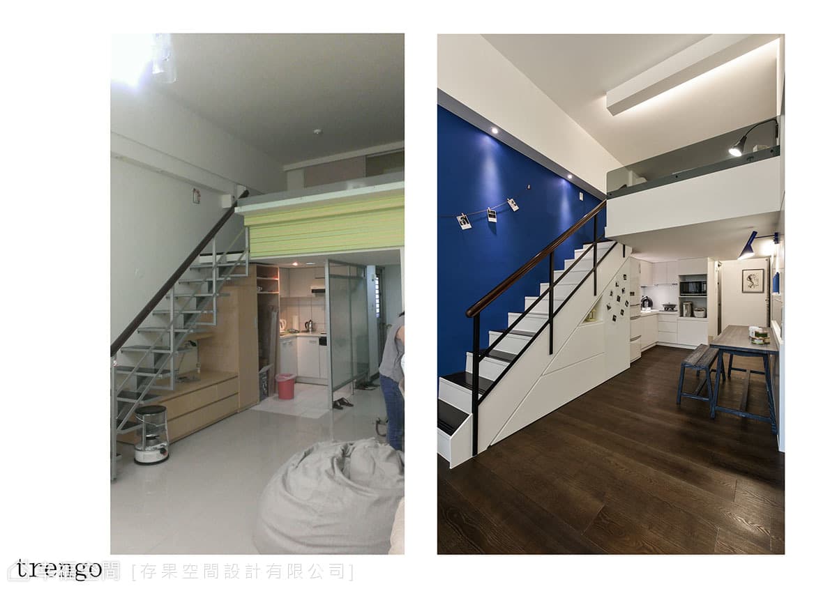 樓梯before& after