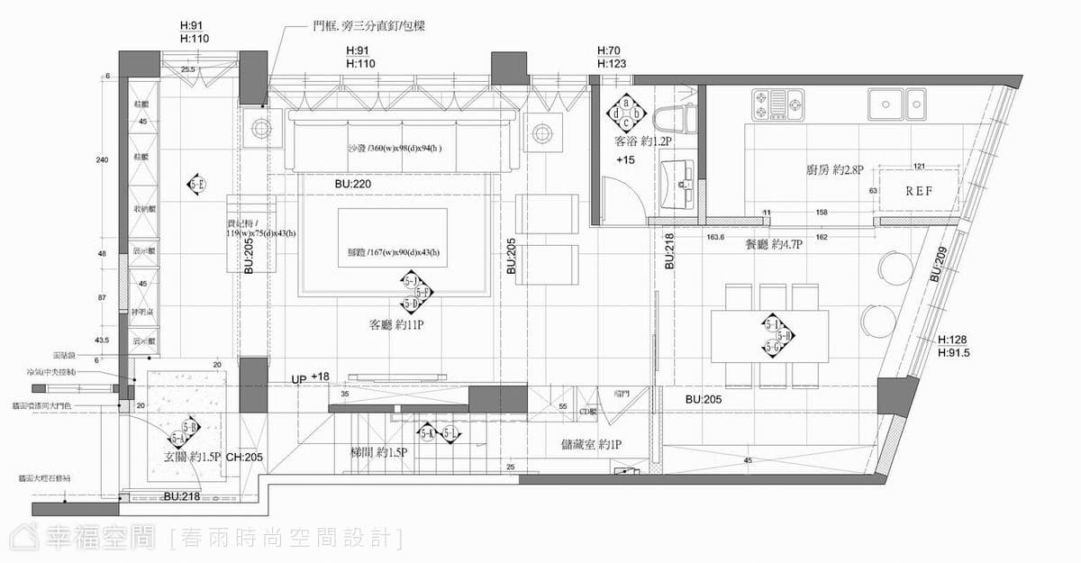 5F平面圖