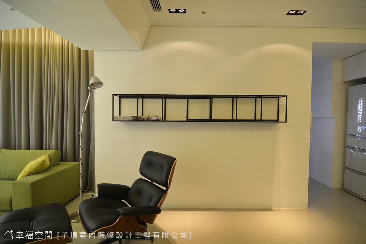 書房鐵件端景