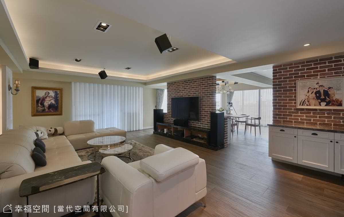 美式溫馨別墅 品味環景寫意生活│120坪