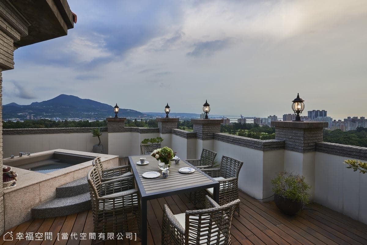 美式溫馨別墅 品味環景寫意生活│120坪