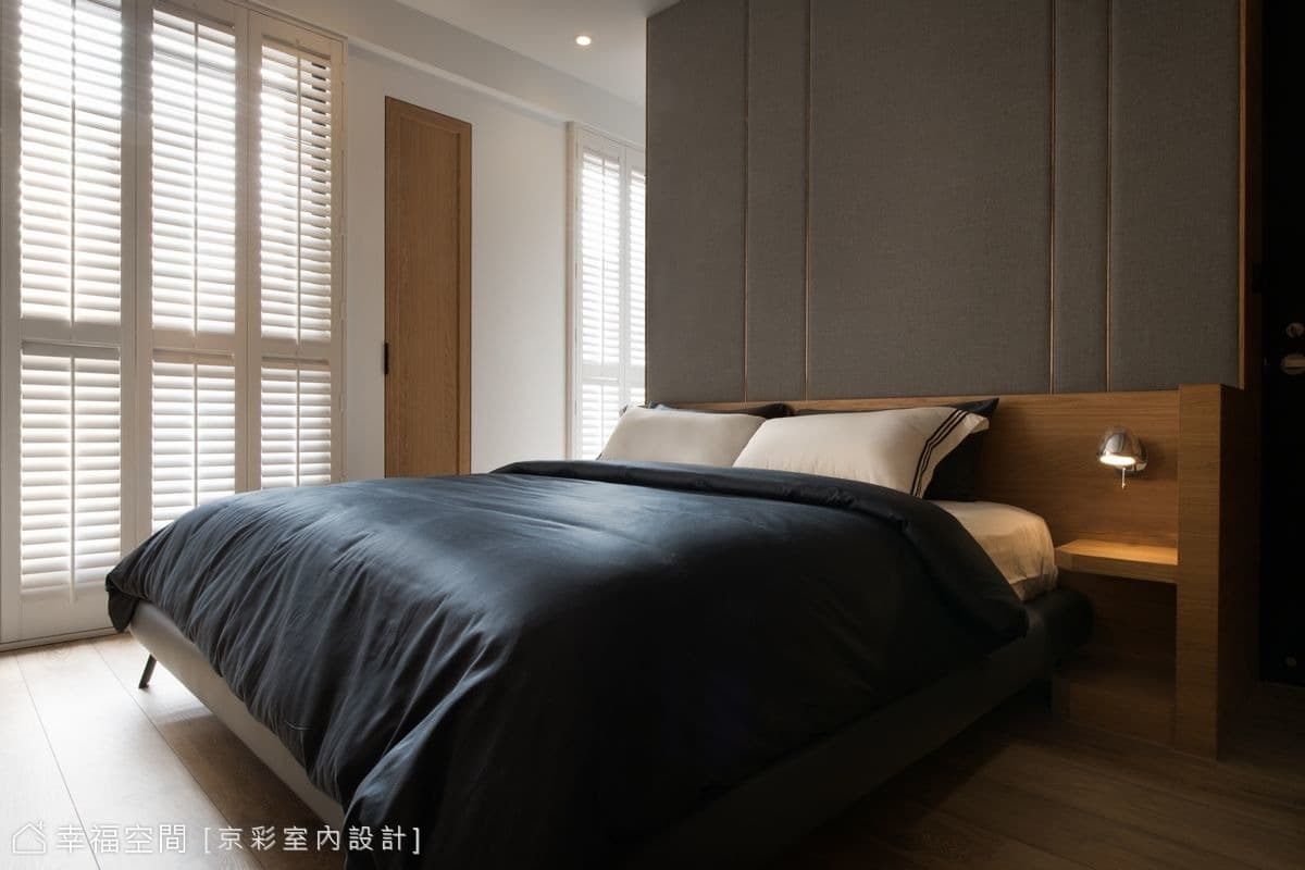 主臥床架設計