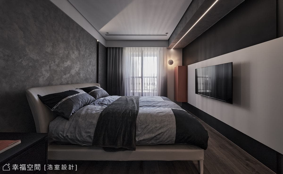 灰階時尚 描繪沉穩現代質感宅品味│80坪
