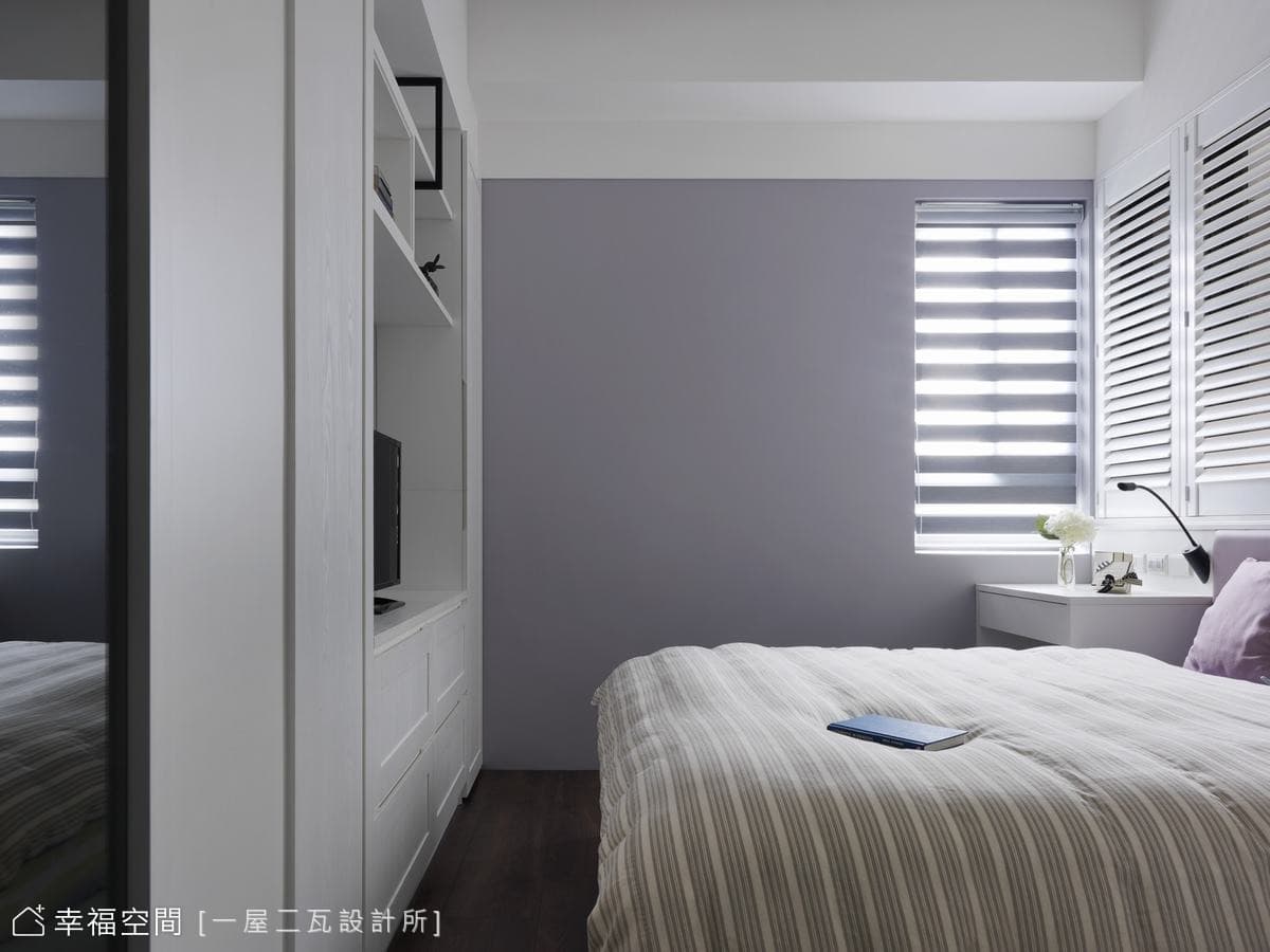 木質系灰藍曲調｜英式混搭寓所｜小坪數