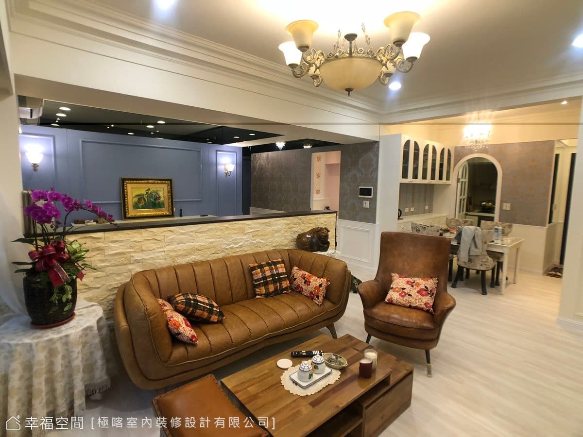 典雅鄉村的溫柔氣息,品味自然寧靜光景|鄉村風|38坪