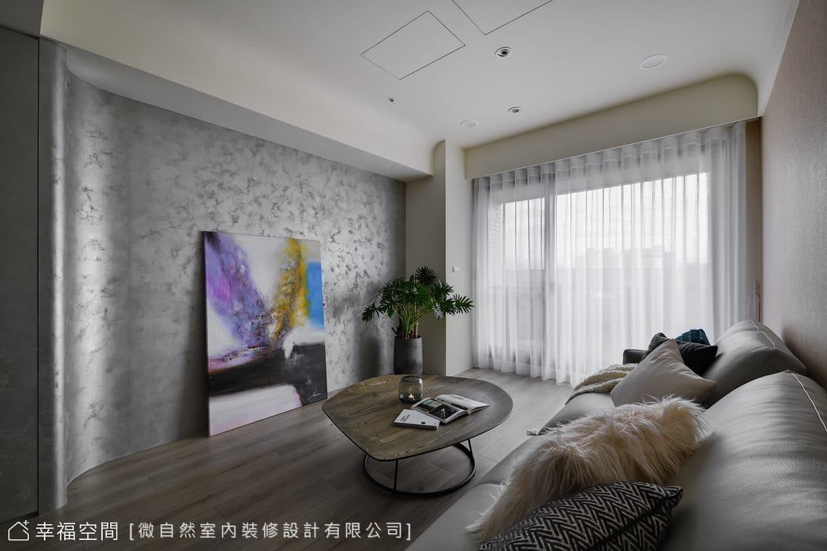 弧形之家|北歐風|24坪