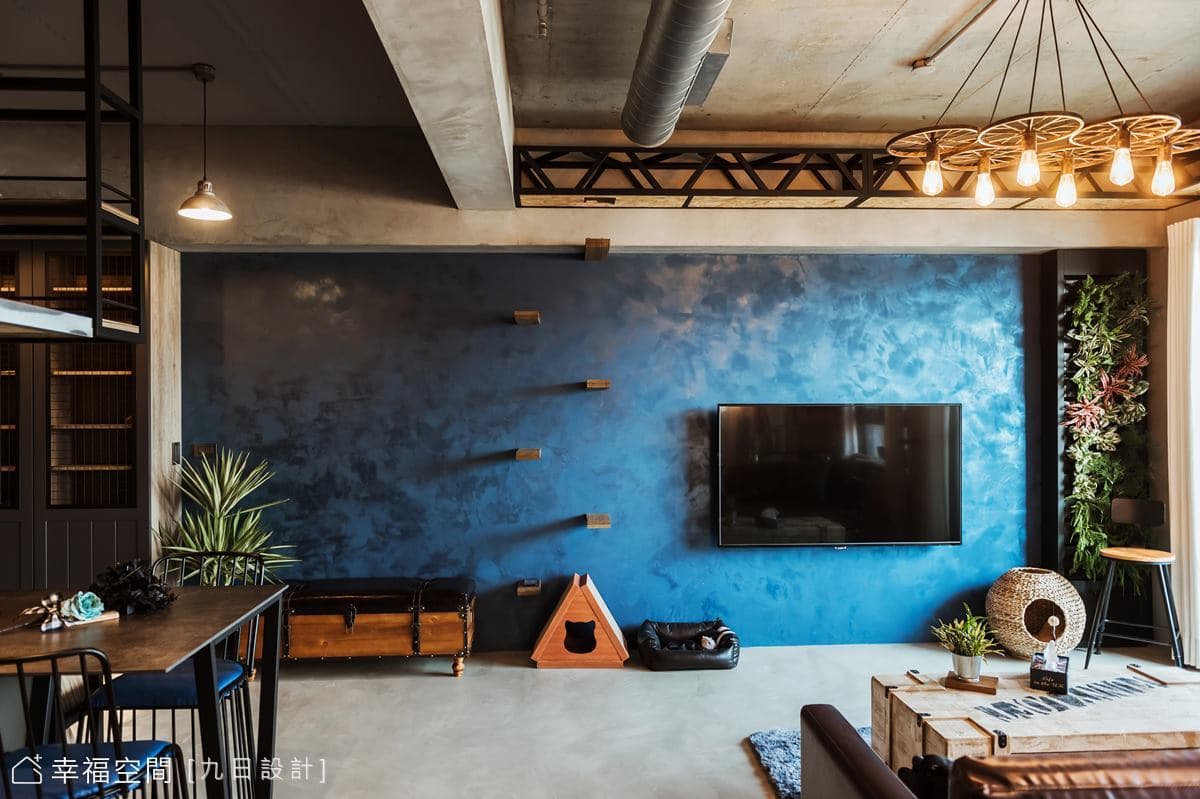 貓寓所LOFT風之家|工業風|26坪