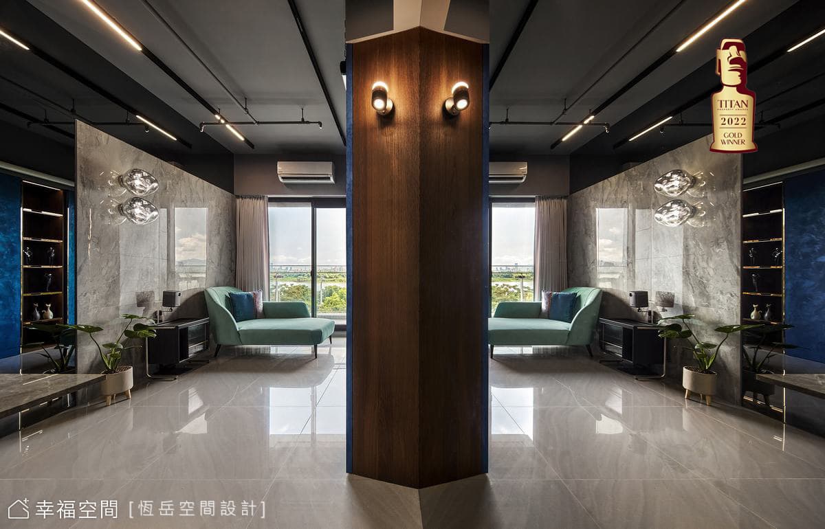 灣岸VILLA 精就設計細節 描繪輕奢生活美學|22坪