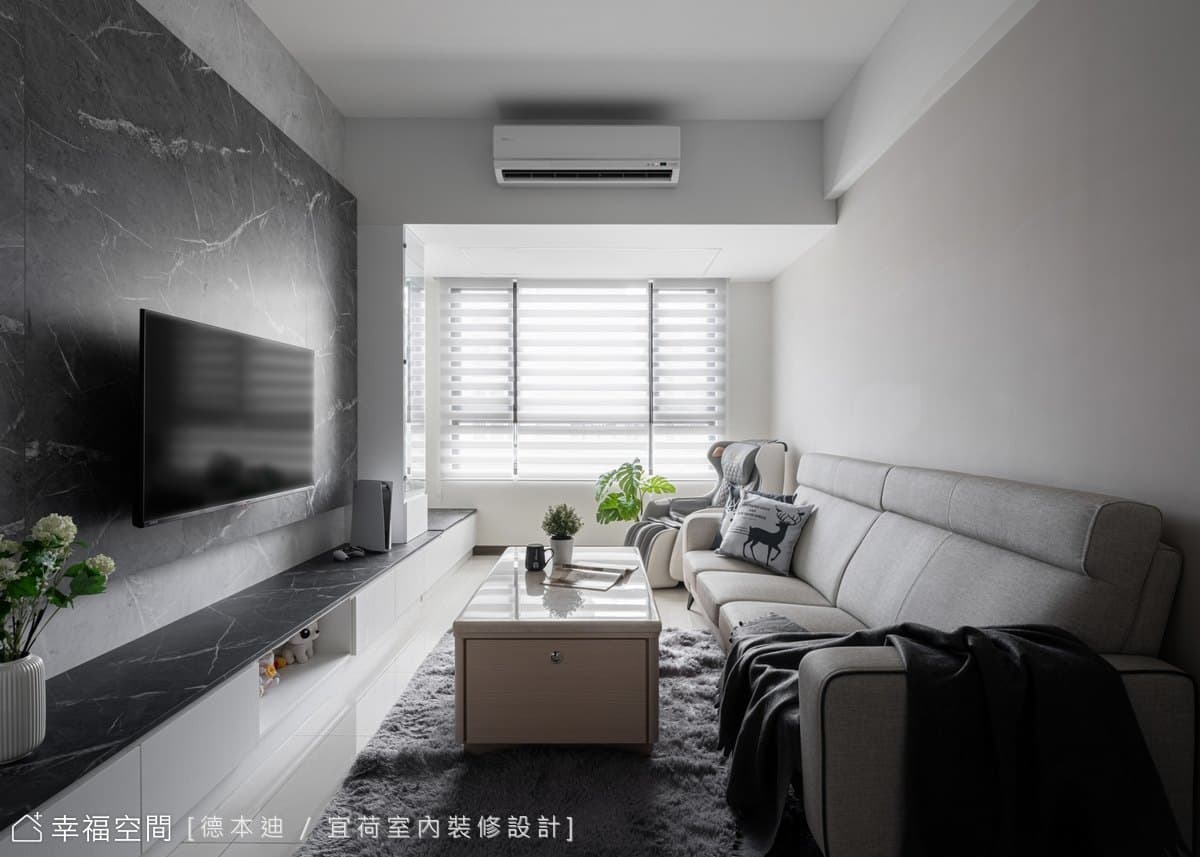 極簡灰度 靜謐氣質家居|現代風|16坪