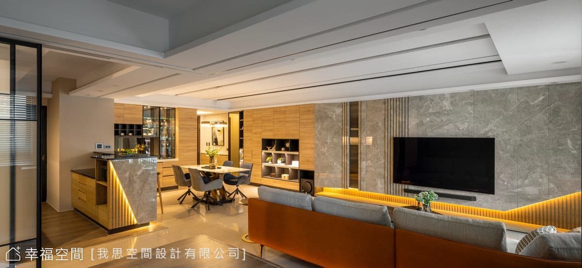 科技新貴御用 溫潤暖心女力宅|現代風|30坪