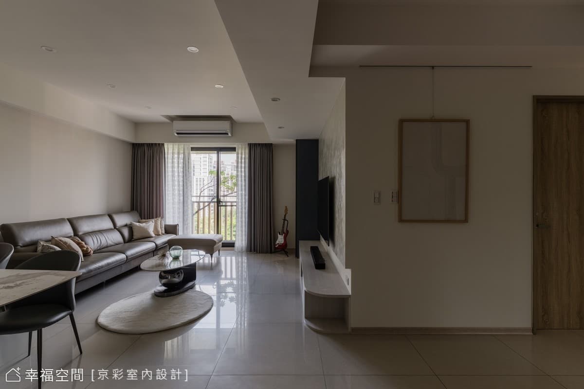 灰藍|現代風|33坪