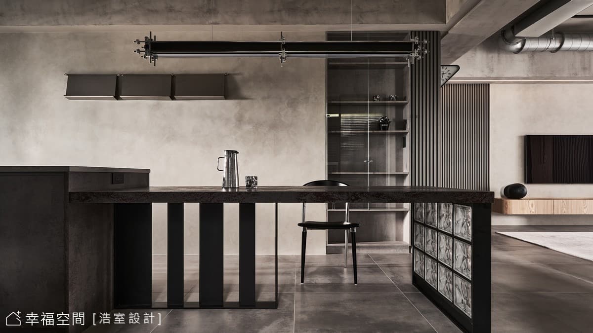 Loft。間奏|工業侘寂風|35坪