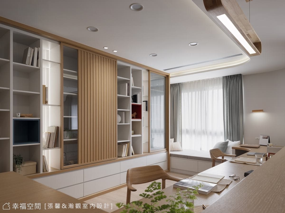日系 母女的家|日式北歐混搭風|56坪