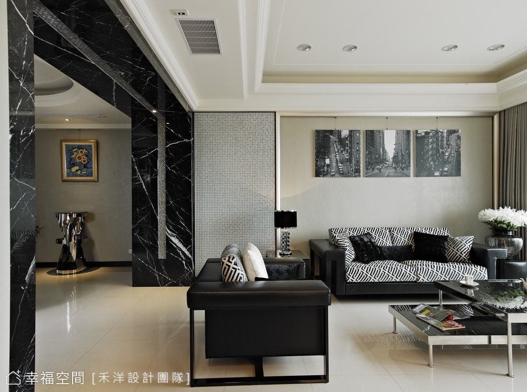 現代黑白時尚