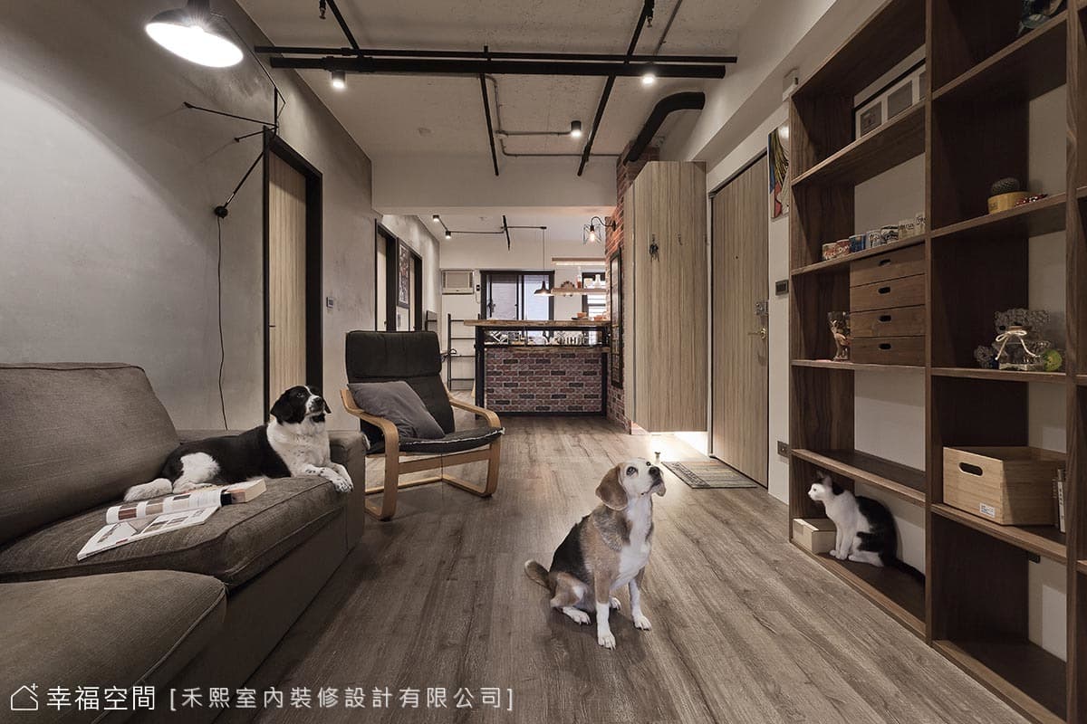 率性工業宅 小寶貝與毛小孩的遊樂天地