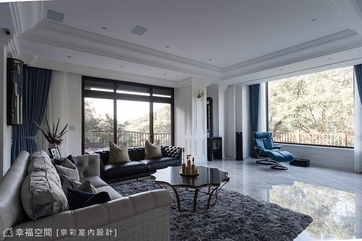 擁抱自然生活 恬靜淡雅美式古典宅